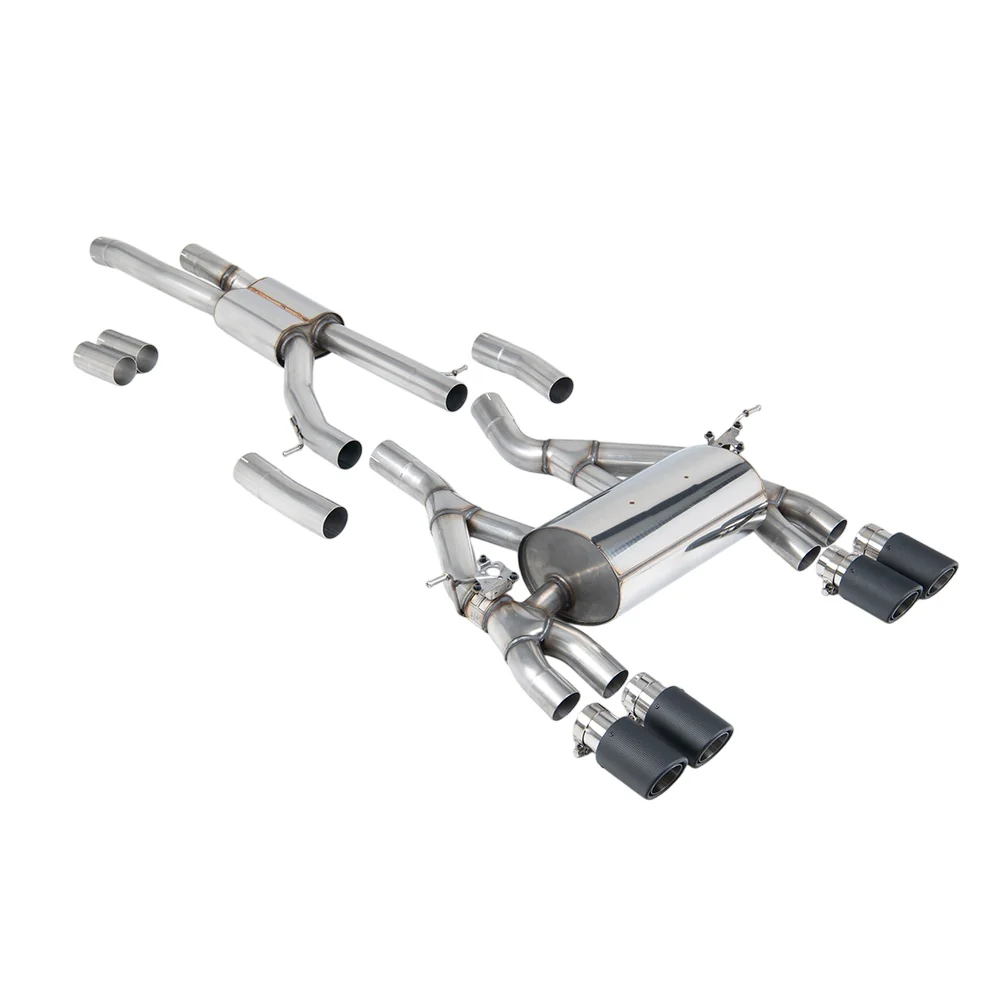 Milltek Cat Back Exhaust BMW 3 Series F80 M3 and M3 Competition Saloon (Non OPF/GPF Models Only) 14-18 - Image 2