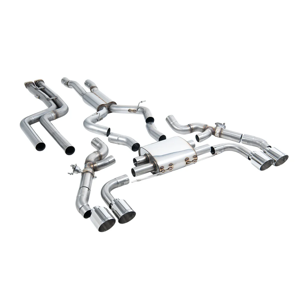 Milltek Downpipe-back Exhaust BMW X3 X3M / X3M Comp (G01) 3.0 (with OPF/GPF S58 Engine Pre LCI only) 19-21 - Image 7