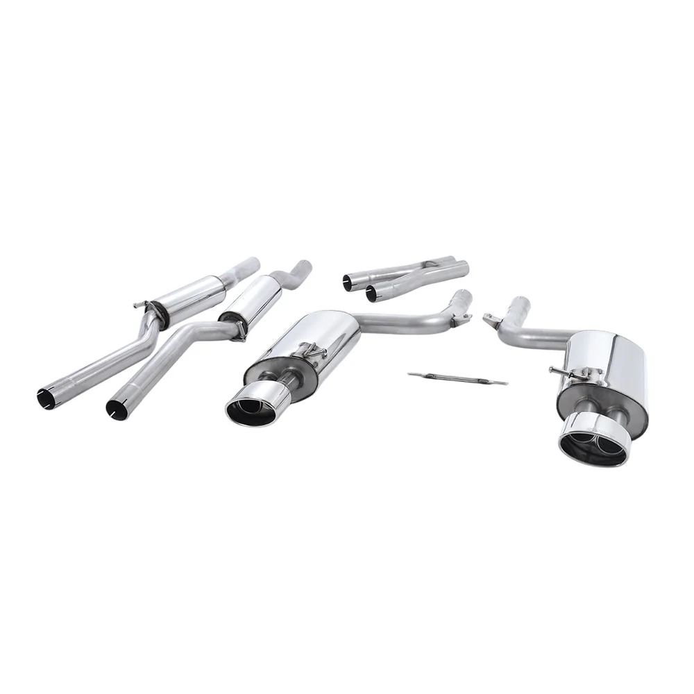 Milltek Cat Back Exhaust Audi RS4 B7 4.2 V8 Saloon Avant and Cabriolet 06-08