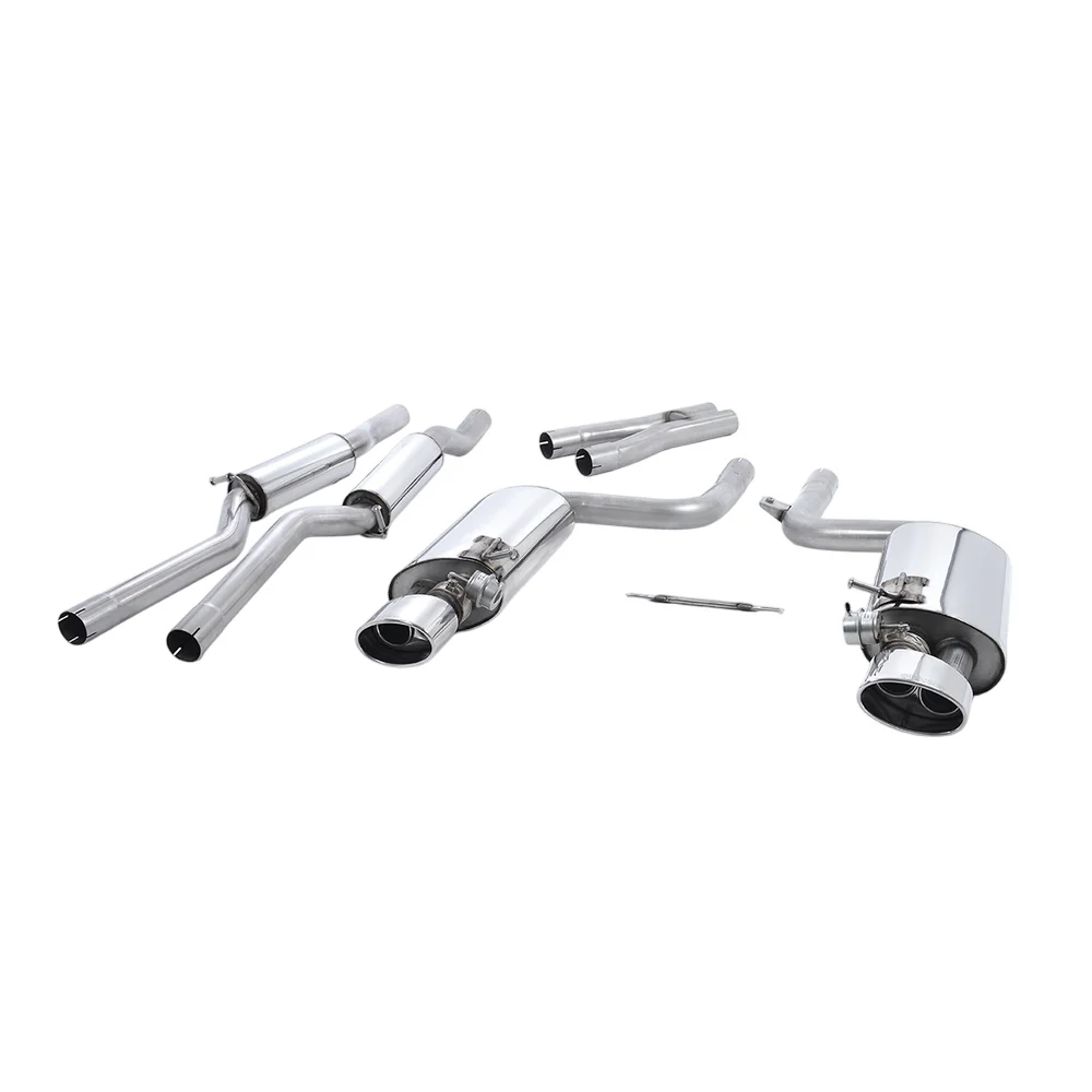 Milltek Cat Back Exhaust Audi RS4 B7 4.2 V8 Saloon Avant and Cabriolet 06-08 - Image 3