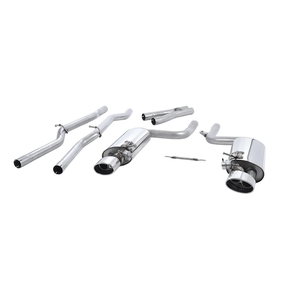 Milltek Cat Back Exhaust Audi RS4 B7 4.2 V8 Saloon Avant and Cabriolet 06-08 - Image 5