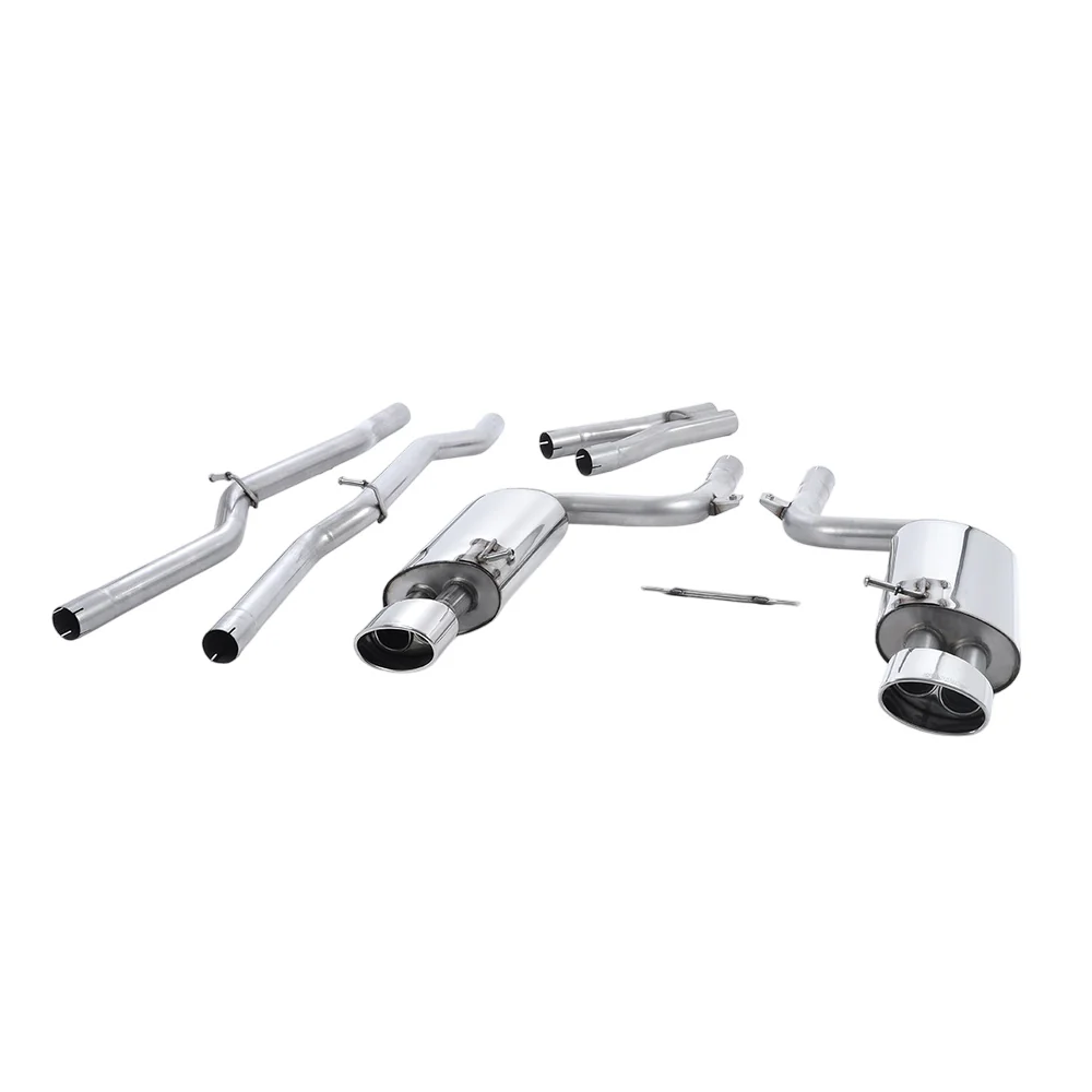 Milltek Cat Back Exhaust Audi RS4 B7 4.2 V8 Saloon Avant and Cabriolet 06-08 - Image 6