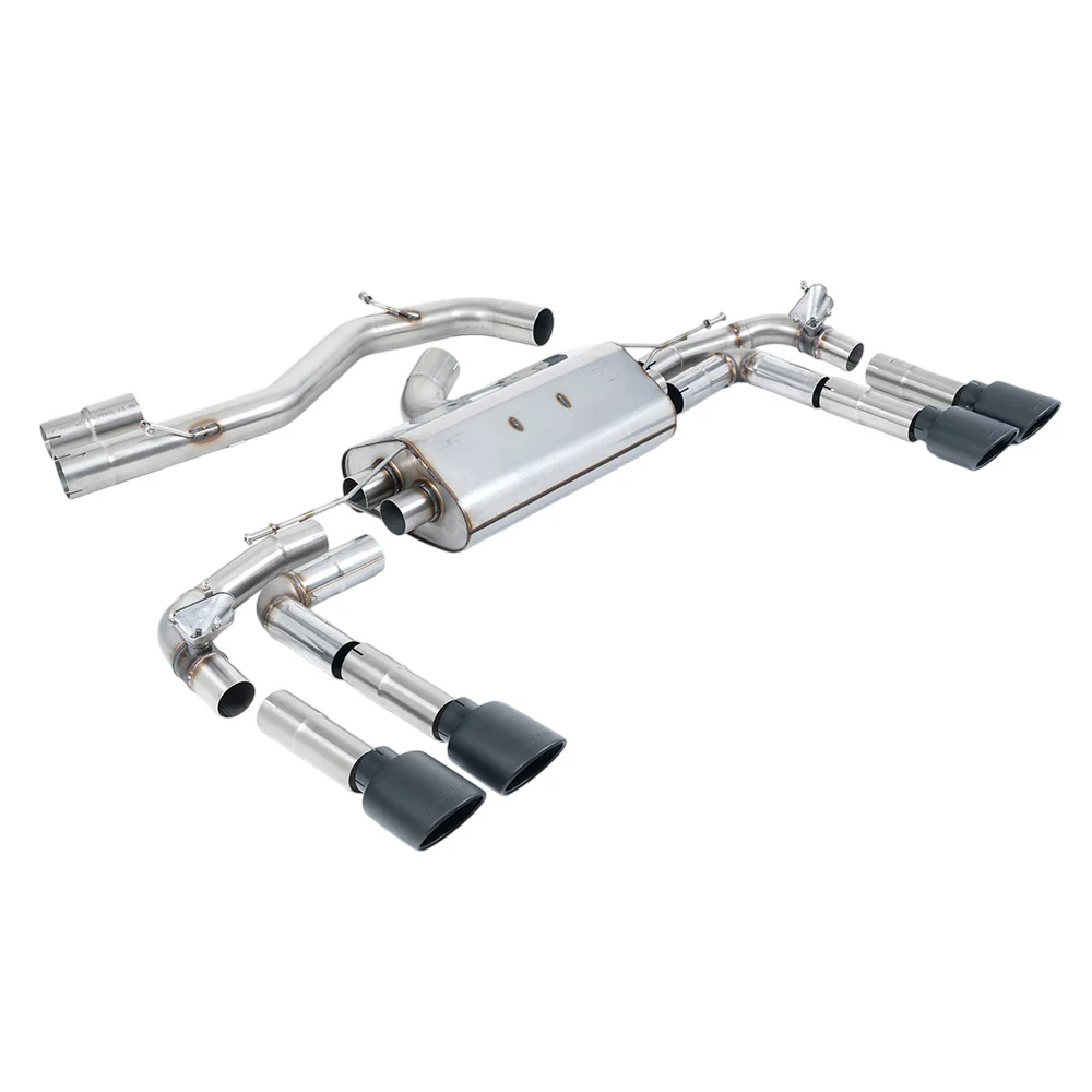 Milltek Cat Back Exhaust Audi S3 2.0 TFSi Quattro Saloon / Sedan 310PS 8Y (North American / Non-OPF Models Only) 22-25 - Image 2