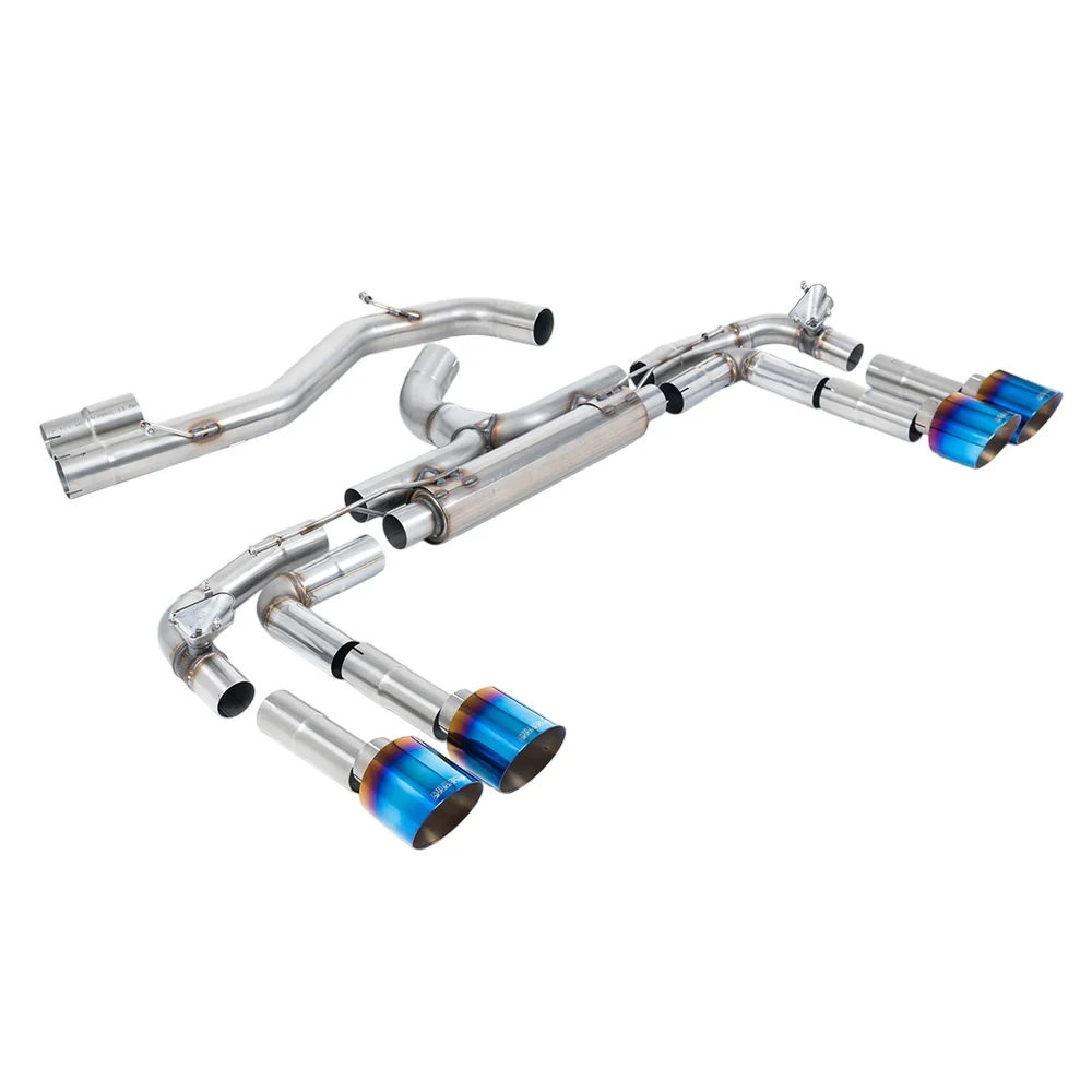 Milltek Cat Back Exhaust Audi S3 2.0 TFSi Quattro Saloon / Sedan 310PS 8Y (North American / Non-OPF Models Only) 22-25 - Image 6
