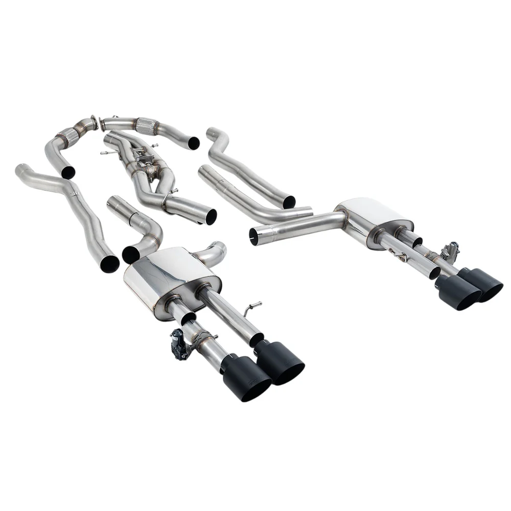 Milltek Cat Back Exhaust Audi S8 D5 4.0 TFSi V8 Saloon / Sedan Long Wheel Base (Non OPF/GPF US/ROW Models) 20-25 - Image 10