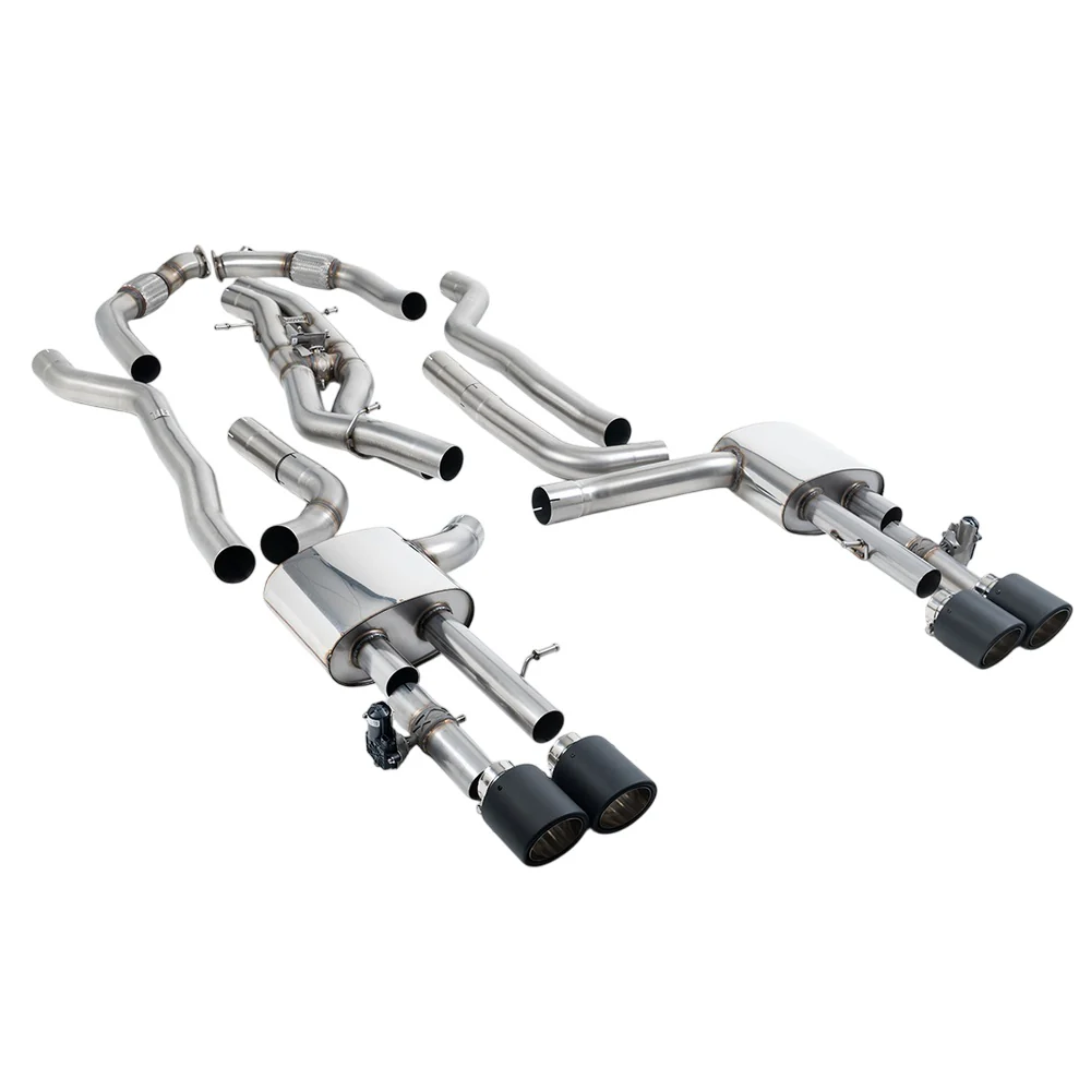 Milltek Cat Back Exhaust Audi S8 D5 4.0 TFSi V8 Saloon / Sedan Long Wheel Base (Non OPF/GPF US/ROW Models) 20-25 - Image 5