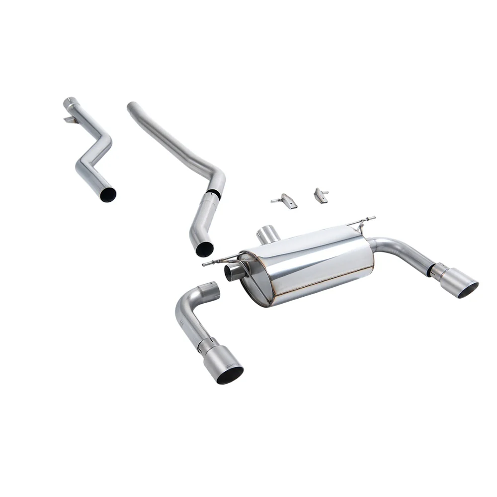 Milltek Cat Back Exhaust BMW 3 Series F30 320i M Sport Saloon (LCI models None xDrive Non-OPF and B48 Engine) 15-19 - Image 3