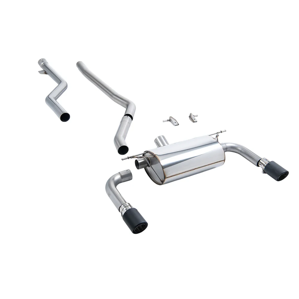 Milltek Cat Back Exhaust BMW 3 Series F30 320i M Sport Saloon (LCI models None xDrive Non-OPF and B48 Engine) 15-19 - Image 4