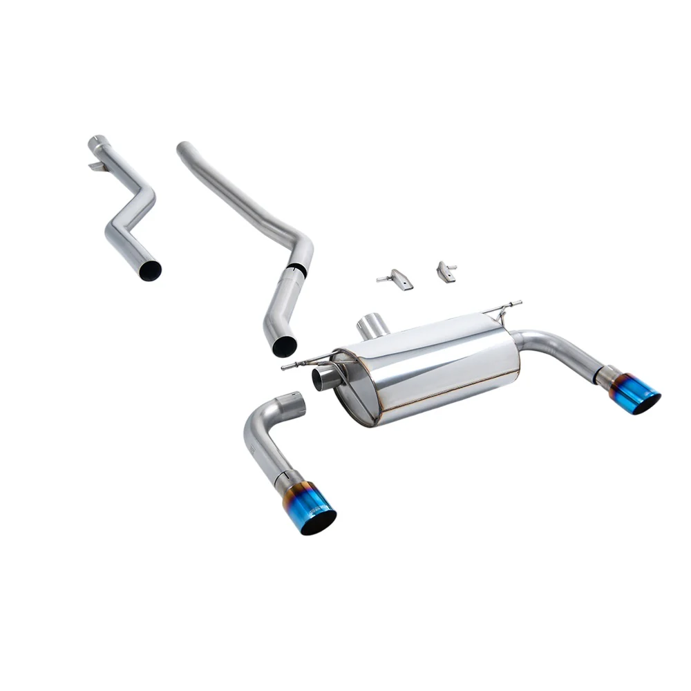 Milltek Cat Back Exhaust BMW 3 Series F30 320i M Sport Saloon (LCI models None xDrive Non-OPF and B48 Engine) 15-19 - Image 6