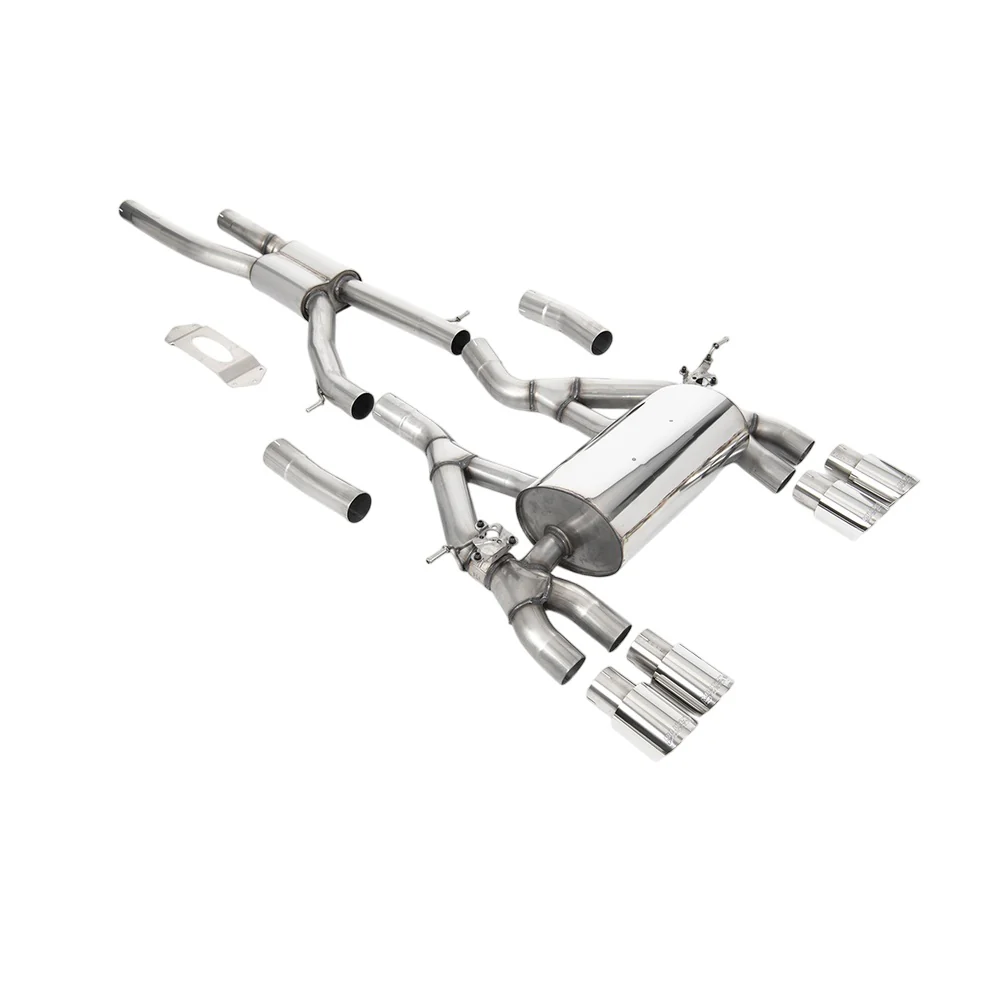 Milltek Cat Back Exhaust BMW 3 Series F80 M3 M3 Competition and M3 CS Saloon (OPF/GPF Models Only) 19-20 - Image 10