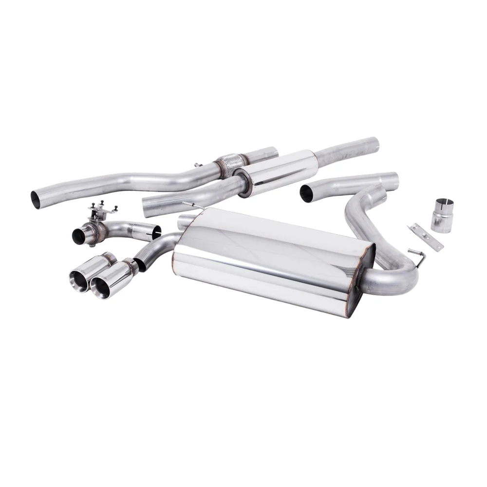 Milltek Cat Back Exhaust BMW 4 Series F32 428i Coupe (Manual Gearbox without Tow Bar None xDrive and N20 Engine Only) 14-18