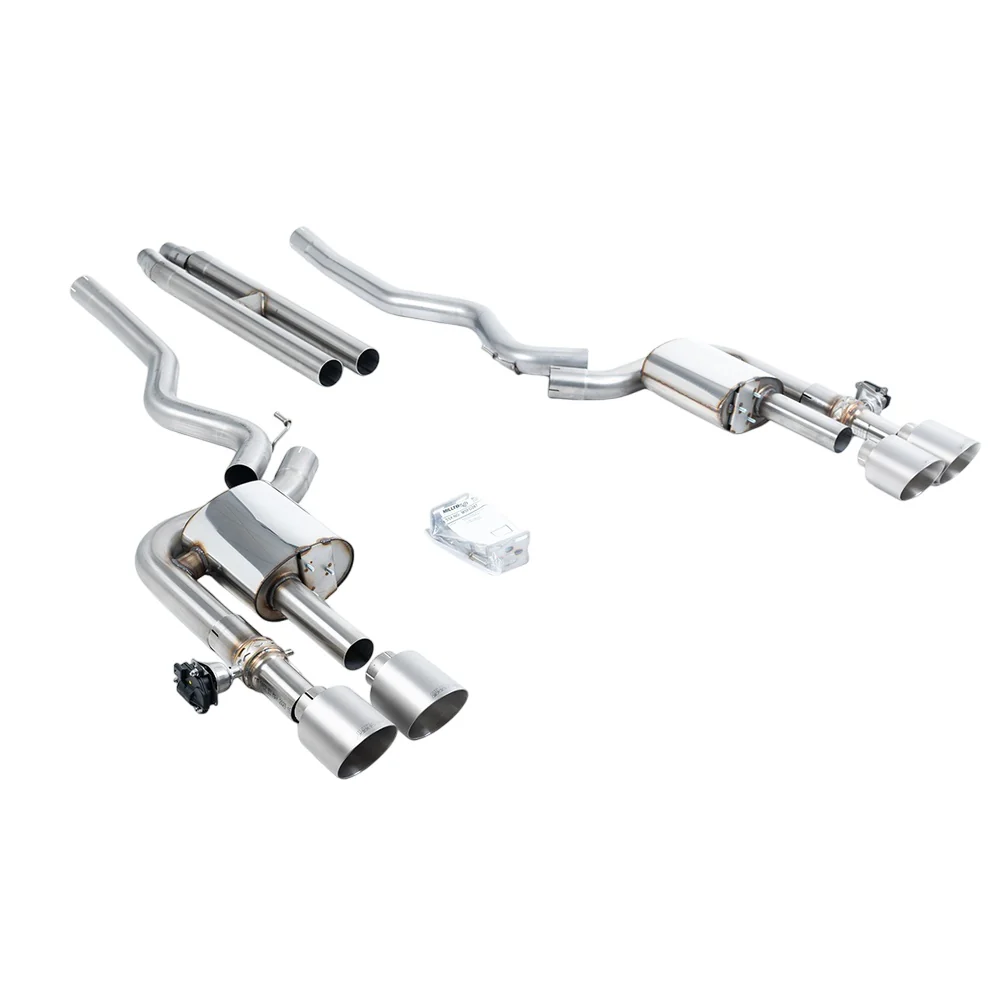 Milltek Cat Back Exhaust Ford Mustang 5.0 V8 Mach 1 (Fastback S550) 21-23 - Image 5