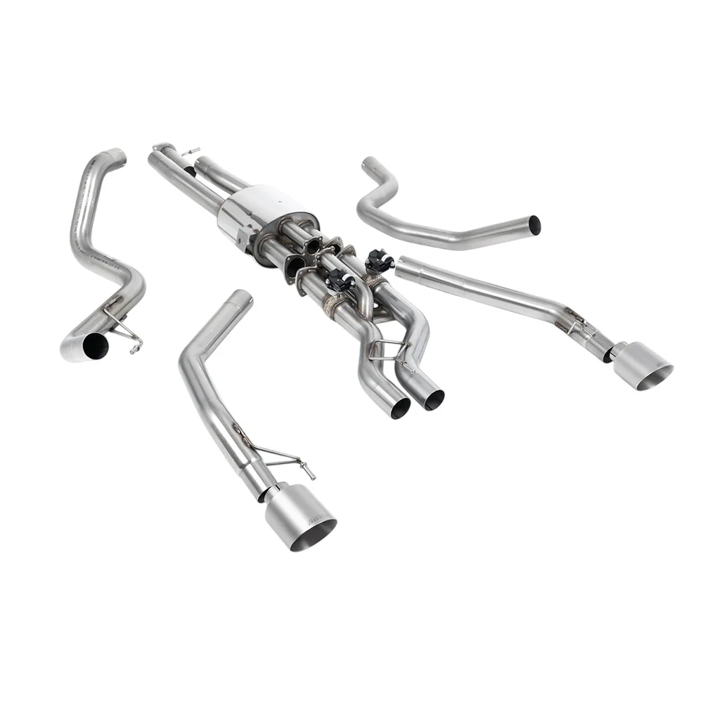 Milltek Cat Back Exhaust Ford Ranger Raptor Ranger 3.0 V6 Twin Turbo 23-25 - Image 2