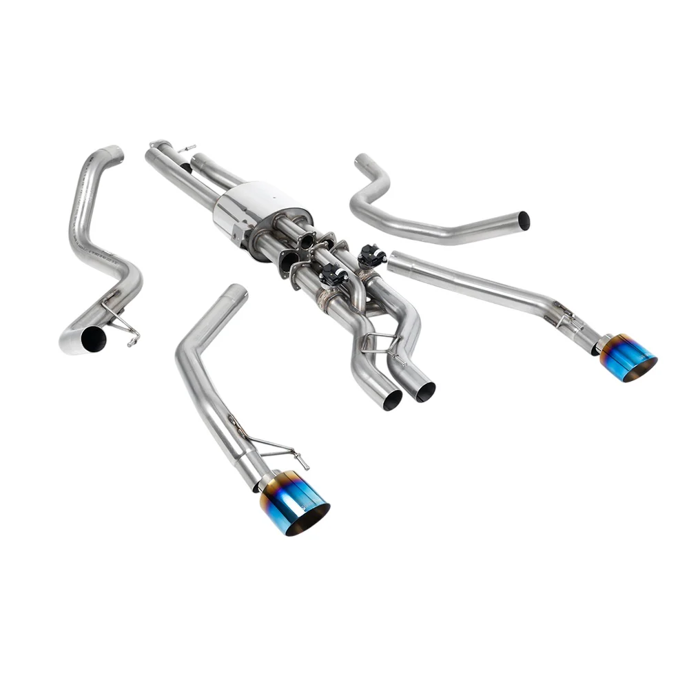 Milltek Cat Back Exhaust Ford Ranger Raptor Ranger 3.0 V6 Twin Turbo 23-25 - Image 4