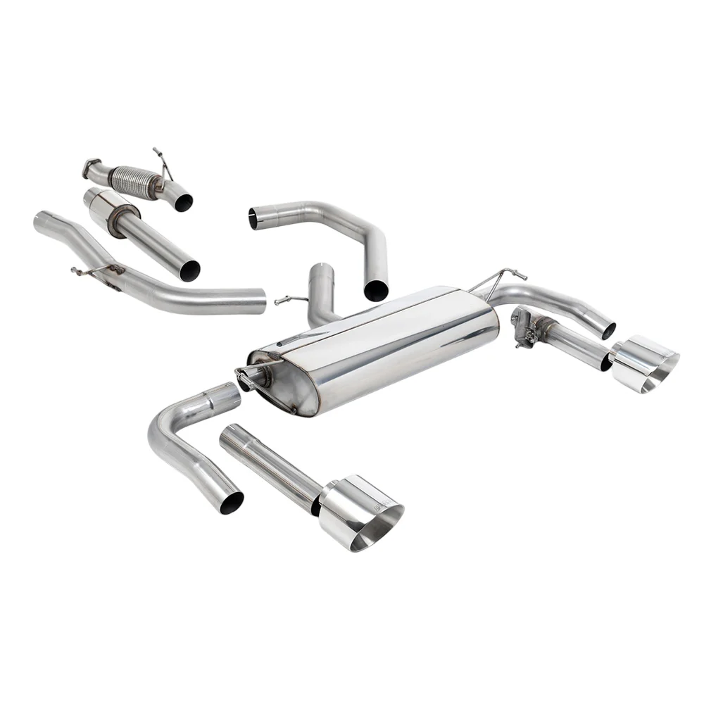 Milltek Cat Back Exhaust Hyundai / Kia Elantra N 2.0 Turbo 275hp (Non-OPF/GPF Models Only) 21-25 - Image 2