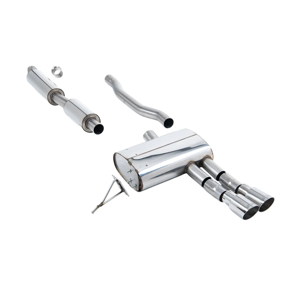 Milltek Cat Back Exhaust New Mini Mk3 (F55) Mini Cooper S 2.0 Turbo 5-Door Hatch (ROW/NA Models) 14-25 - Image 9