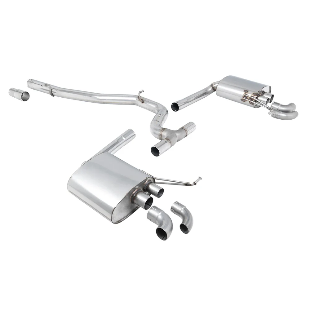 Milltek Cat Back Exhaust Volkswagen Arteon 2.0TSI 280PS 4Motion (North American Non Valved / Downturn Tips) 22-25 - Image 3