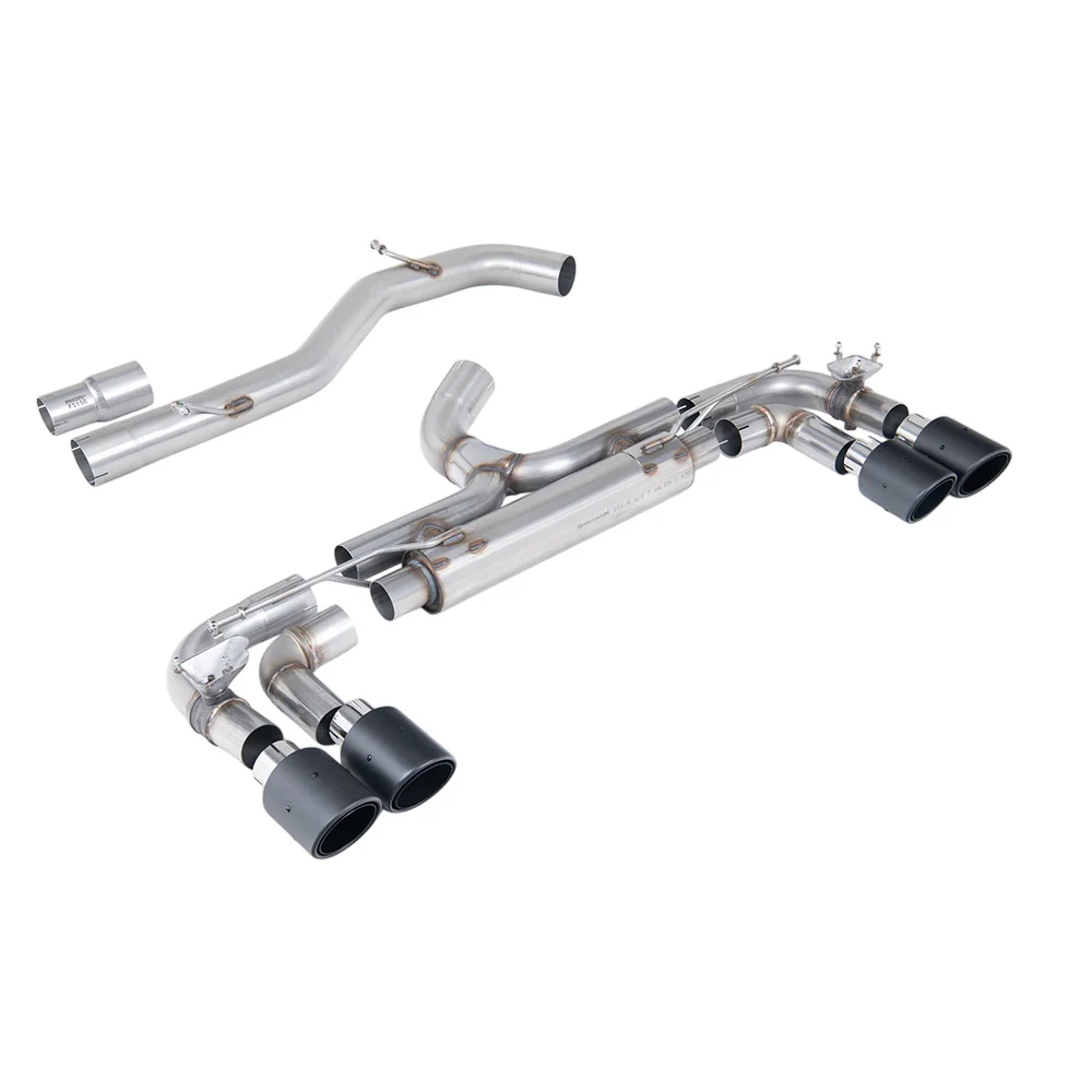 Milltek Cat Back Exhaust Volkswagen Golf Mk7 R 2.0 TSI 300PS (80mm Race System Options) 14-16 - Image 2