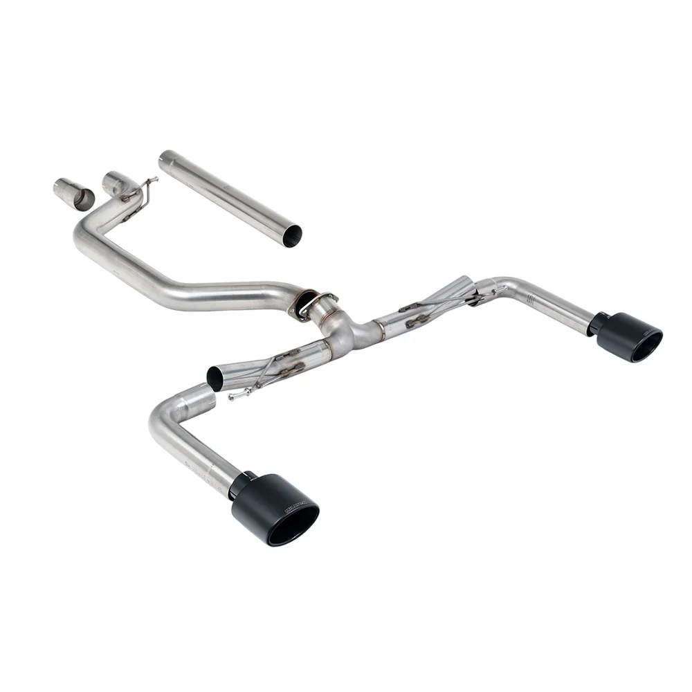 Milltek Cat Back Exhaust Volkswagen Golf Mk8 GTi (245ps Non-GPF / North American Models Only) 21-25 - Image 6