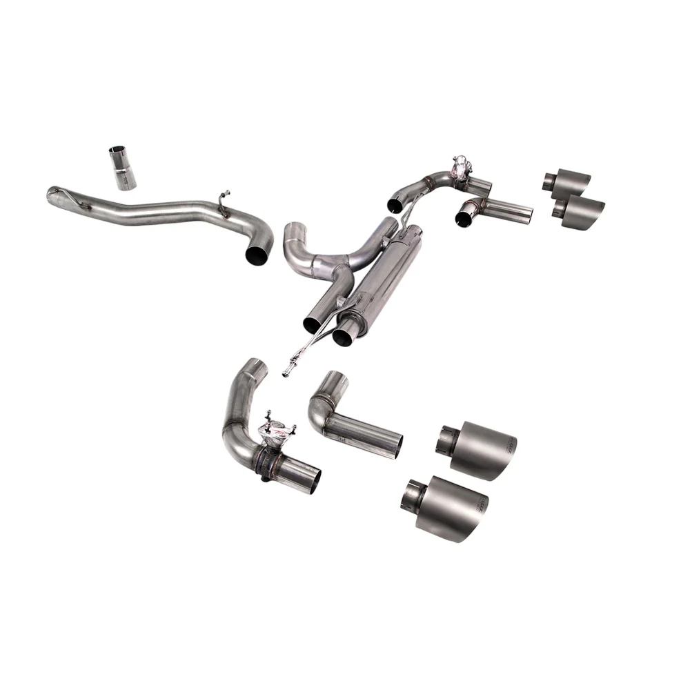 Milltek Cat Back Exhaust Volkswagen Golf Mk8 R 2.0 TSI 320PS (Non-GPF / North American Models Only ) 22-25 - Image 8