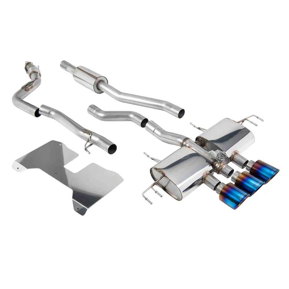 Milltek Cat Back Exhaust Honda / Acura Civic Type R FL5 2.0 i-VTEC (Both OPF/GPF and Non OPF/GPF Models) 22-25 - Image 9