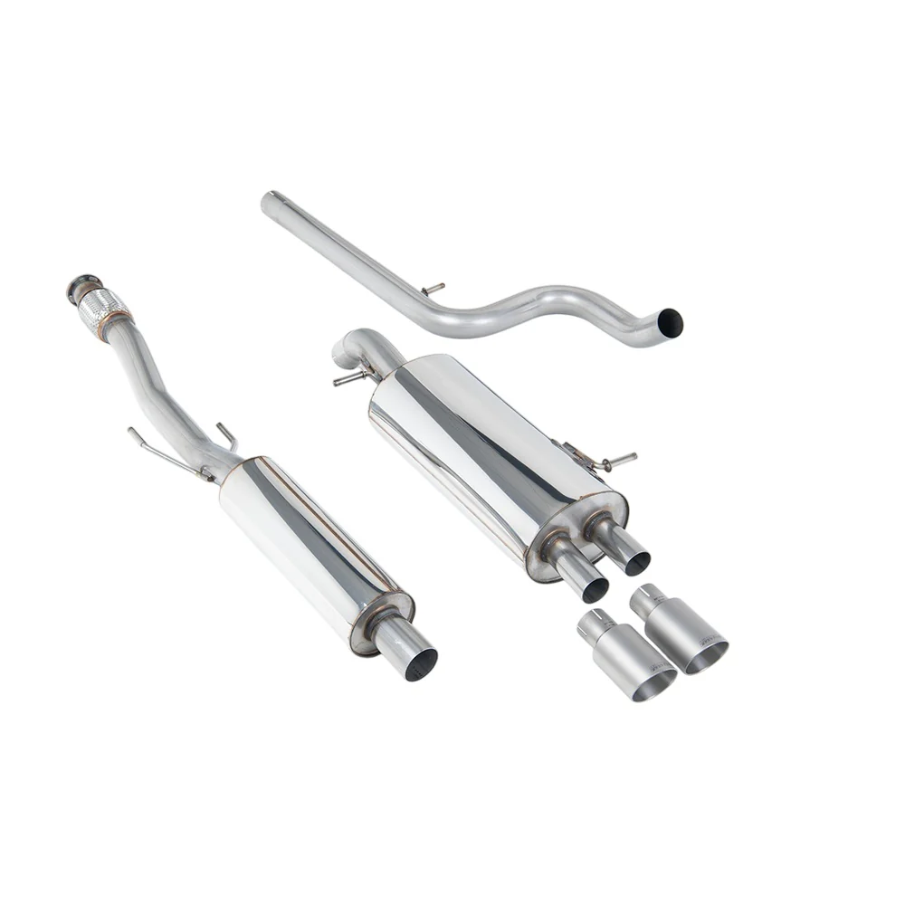 Milltek Cat Back Exhaust Citroen DS3 1.6 THP 16V DSport 10-19 - Image 5