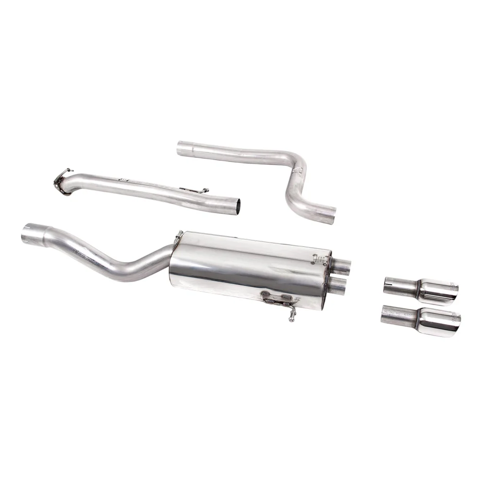 Milltek Cat Back Exhaust Ford Fiesta Mk7 ST 1.6 EcoBoost (5-Door North American Vehicles) 14-25 - Image 2