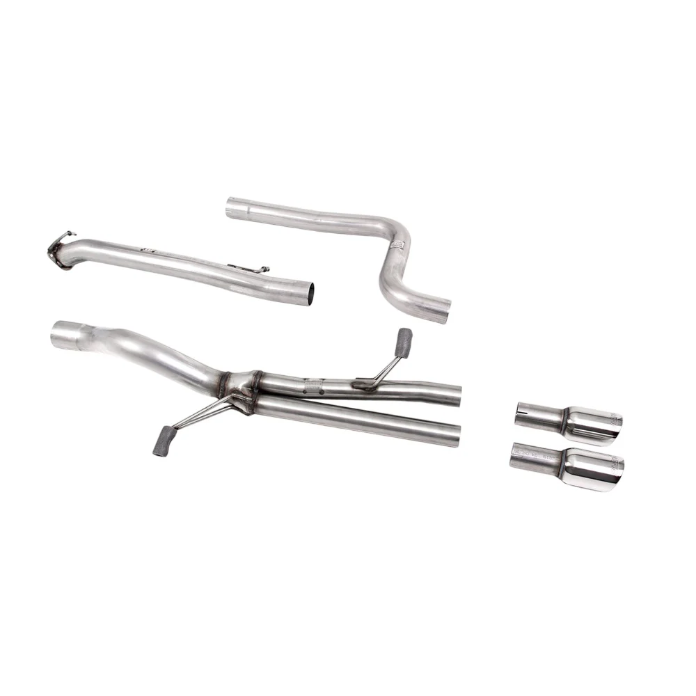 Milltek Cat Back Exhaust Ford Fiesta Mk7 ST 1.6 EcoBoost (5-Door North American Vehicles) 14-25 - Image 4