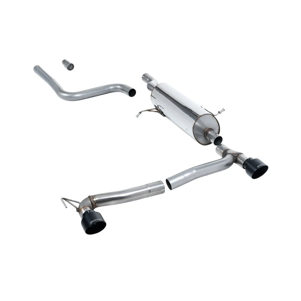 Milltek Particulate Filter-back Exhaust Ford Fiesta Mk8 1.0T EcoBoost ST-Line 3 and 5-Door (100ps and 125ps OPF/GPF Models Only) Maxton Dual Outlet Kits 19-25 - Image 3