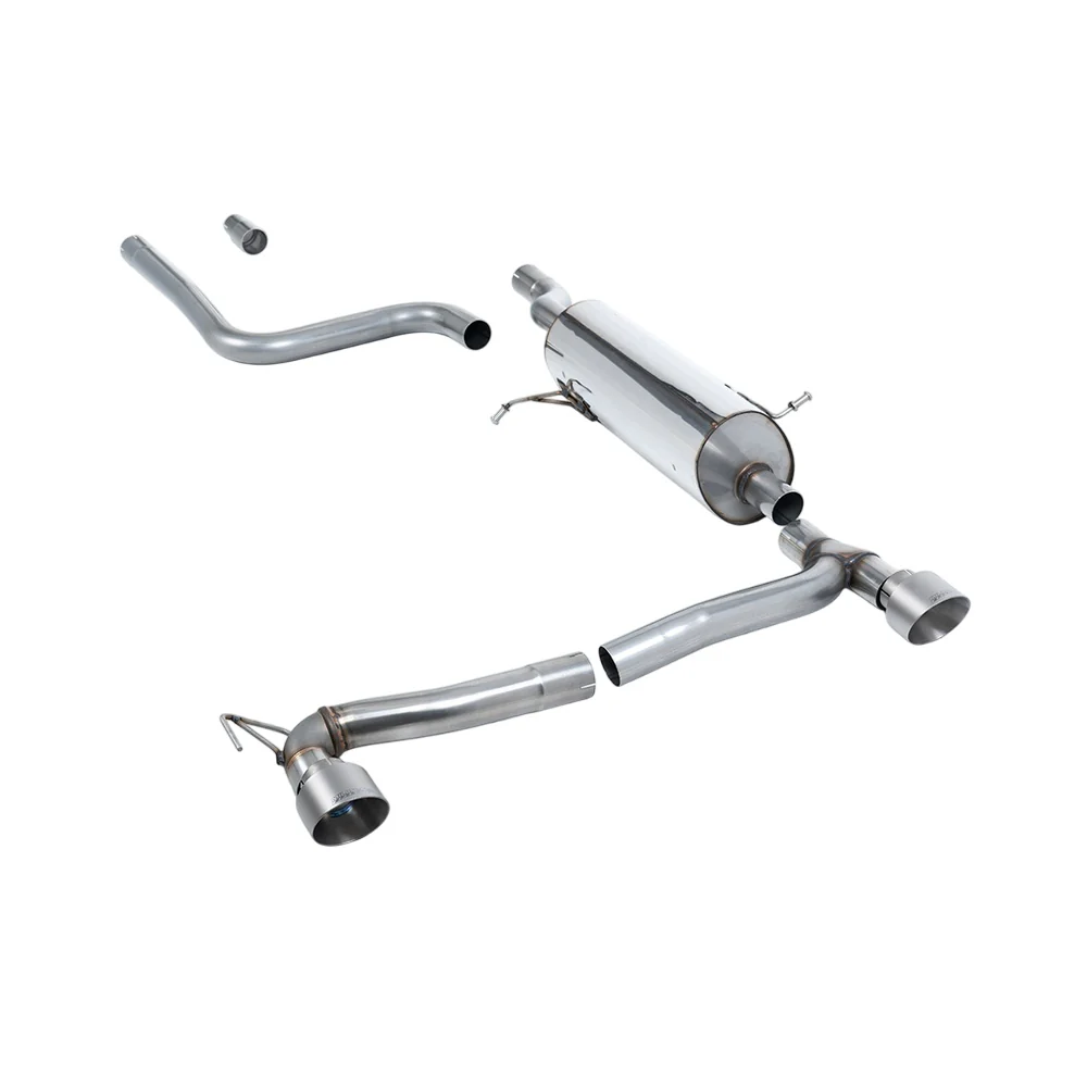 Milltek Particulate Filter-back Exhaust Ford Fiesta Mk8 1.0T EcoBoost ST-Line 3 and 5-Door (100ps and 125ps OPF/GPF Models Only) Maxton Dual Outlet Kits 19-25 - Image 4