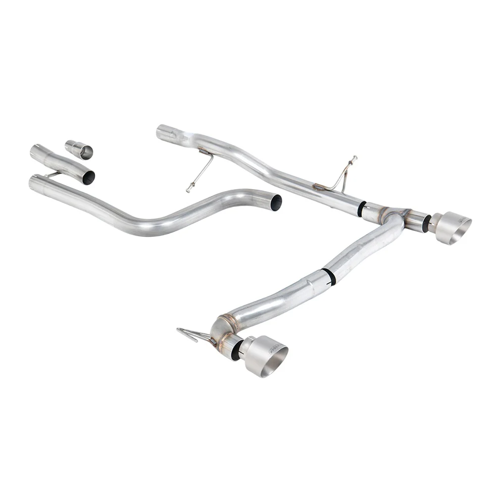 Milltek Particulate Filter-back Exhaust Ford Fiesta Mk8 1.0T EcoBoost ST-Line 3 and 5-Door (155ps Hybrid OPF/GPF Models Only) Maxton Designs Dual Outlet Kits 20-25 - Image 3