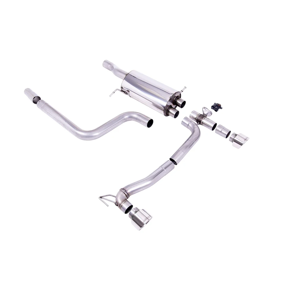 Milltek Cat Back Exhaust Ford Fiesta Mk8 and Mk8.5 ST 1.5 EcoBoost 200PS (Post Sept 2020 Models Only) 20-25 - Image 3