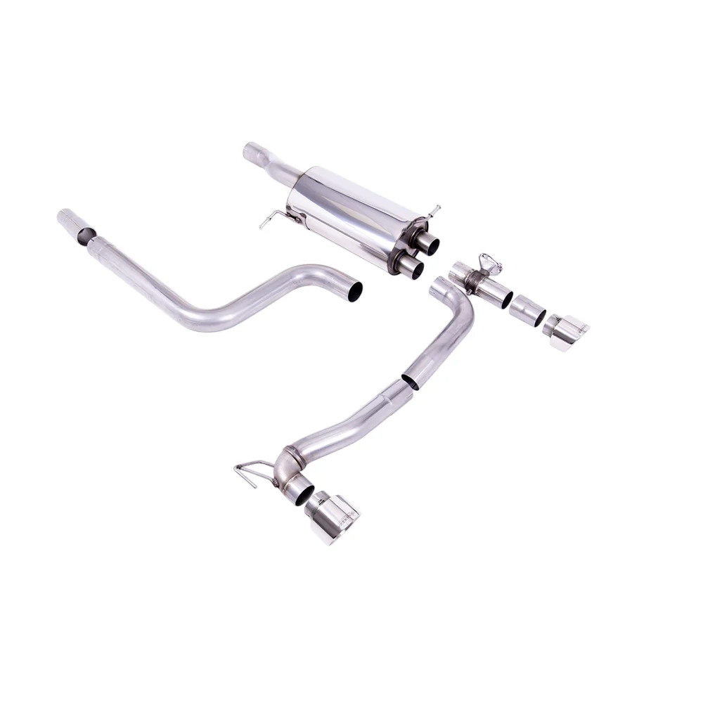 Milltek Cat Back Exhaust Ford Fiesta Mk8 ST 1.5 EcoBoost 200PS (Pre Sept 2020 Models Only) 18-20 - Image 2