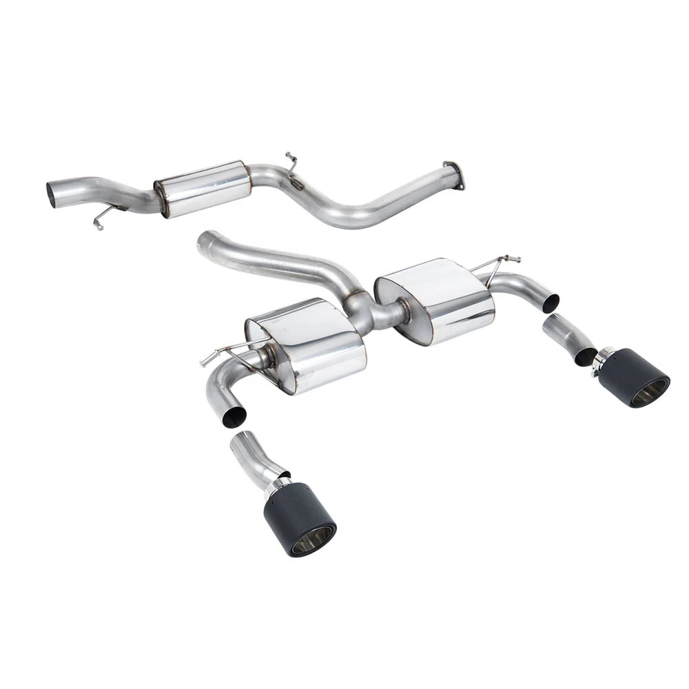 Milltek Cat Back Exhaust Ford Focus Mk2 RS 2.5T 305PS 09-10 - Image 12
