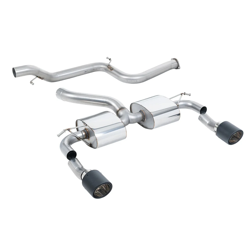 Milltek Cat Back Exhaust Ford Focus Mk2 RS 2.5T 305PS 09-10 - Image 6