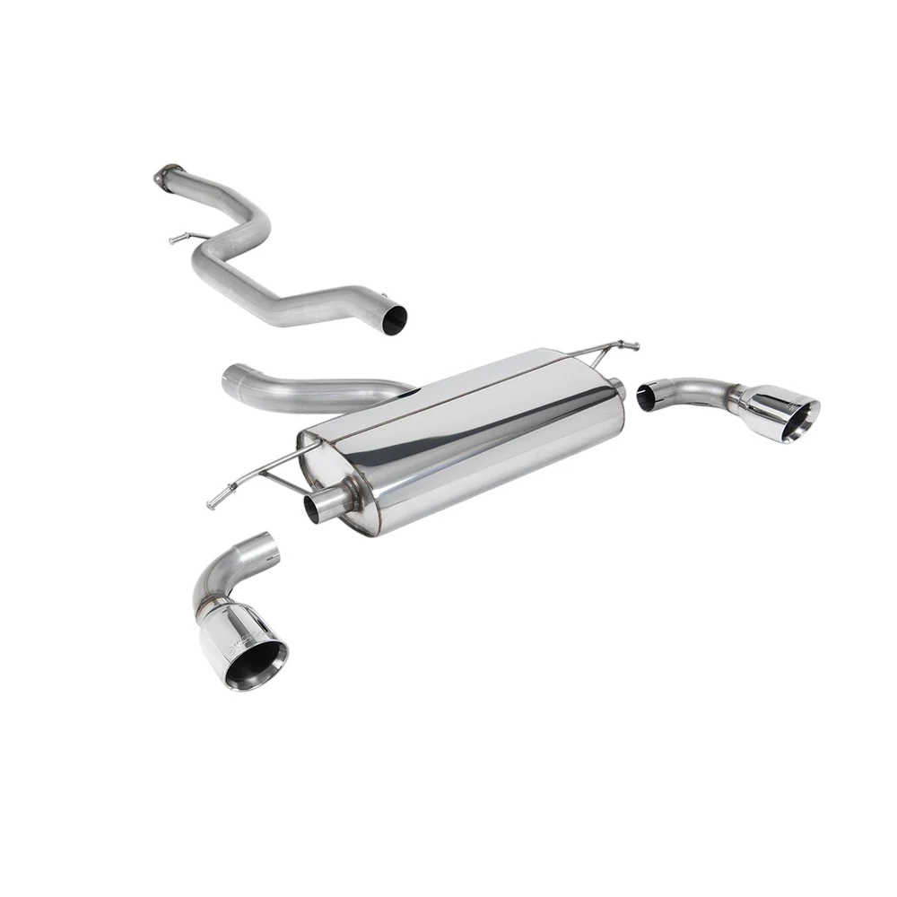 Milltek Cat Back Exhaust Ford Focus Mk2 ST 225 05-10 - Image 2
