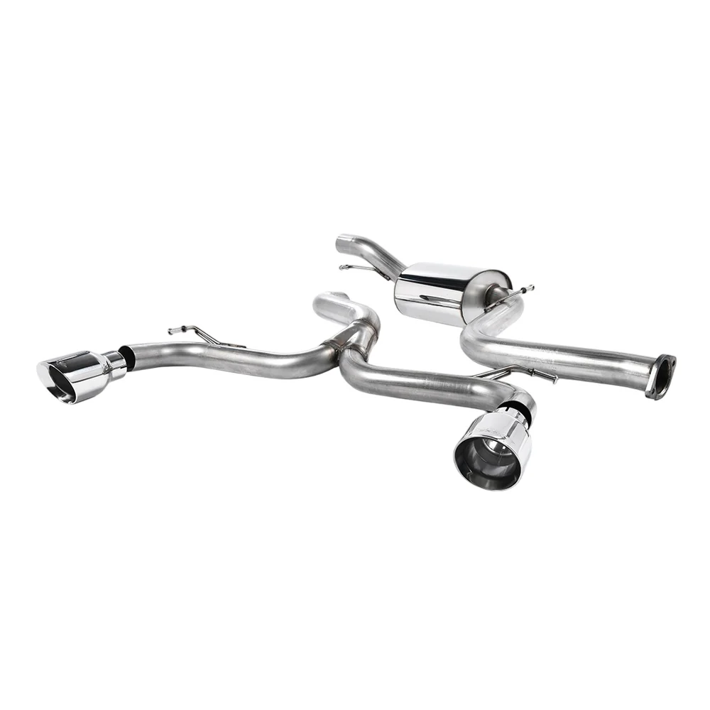 Milltek Cat Back Exhaust Ford Focus Mk2 ST 225 05-10 - Image 3