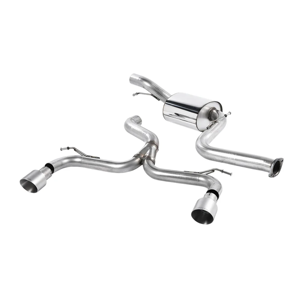 Milltek Cat Back Exhaust Ford Focus Mk2 ST 225 05-10 - Image 4