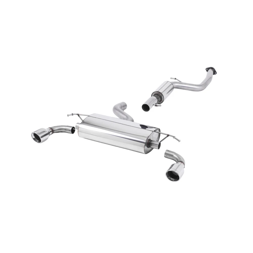 Milltek Cat Back Exhaust Ford Focus Mk2 ST 225 05-10 - Image 5