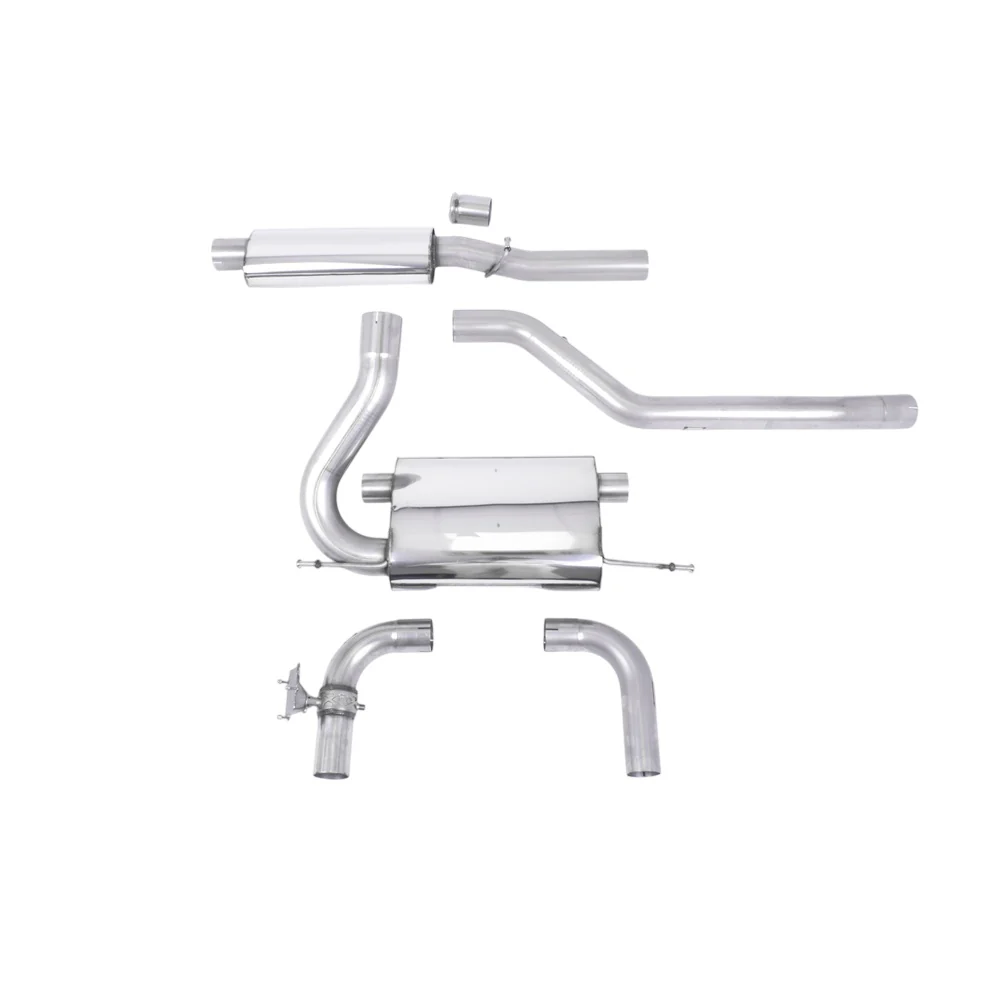 Milltek Cat Back Exhaust Ford Focus Mk3 RS 2.3 EcoBoost 4WD 5-Door Hatchback 16-18 - Image 6