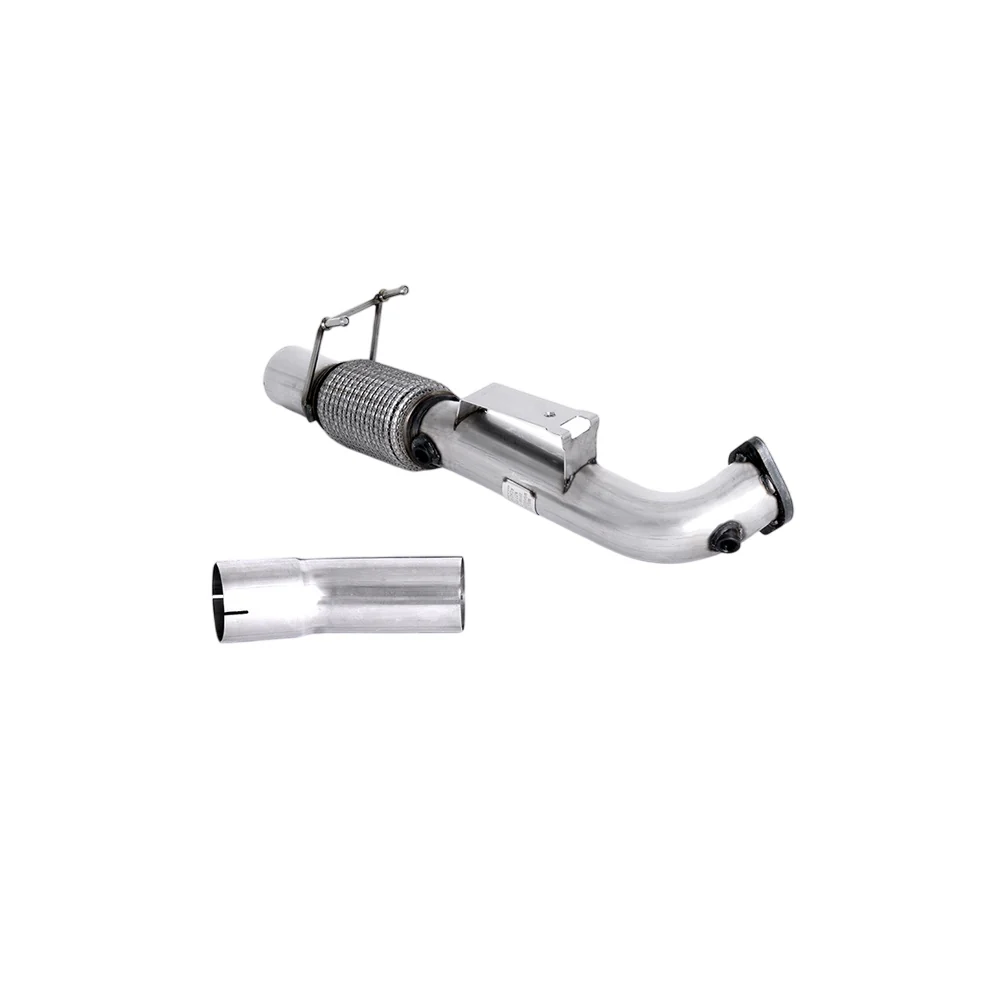 Milltek Large-bore Downpipe and De-cat Exhaust Ford Focus Mk3 RS 2.3 EcoBoost 4WD 5-Door Hatchback 16-18 - Image 2