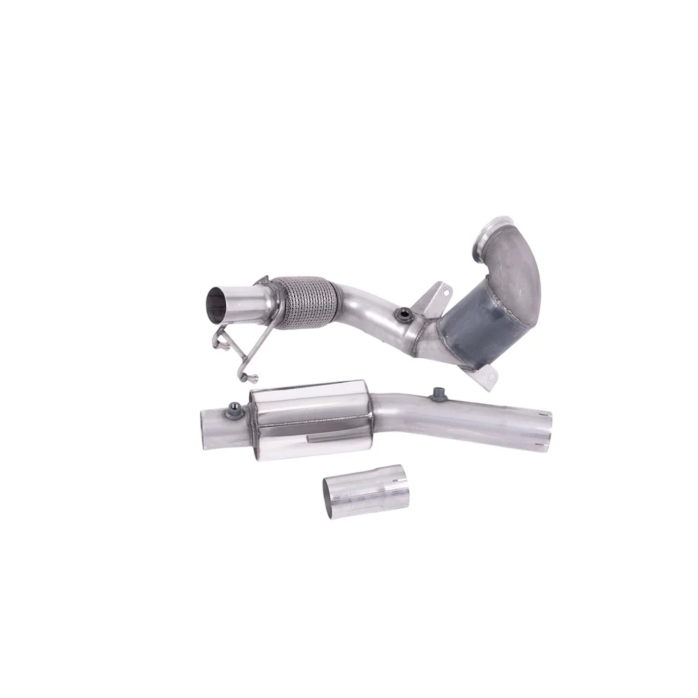 Milltek Hi-Flow Sports Cat and Downpipe Exhaust Volkswagen Polo GTI 2.0 TSI (AW 5-Door inc Facelift Models) GPF/OPF Models Only 19-21 - Image 4