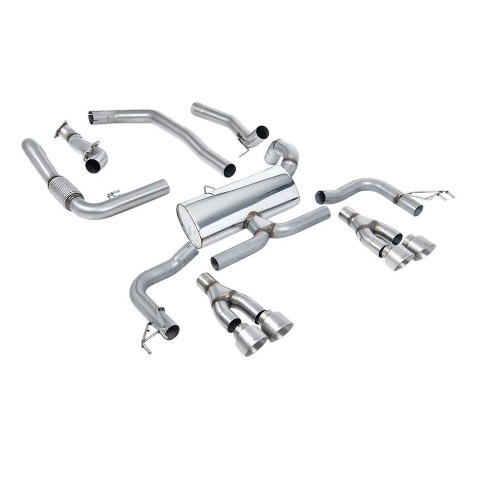 Milltek Cat Back Exhaust Honda / Acura Civic Type R FK2 Turbocharged 2.0 i-VTEC (LHD models only) 15-17 - Image 10