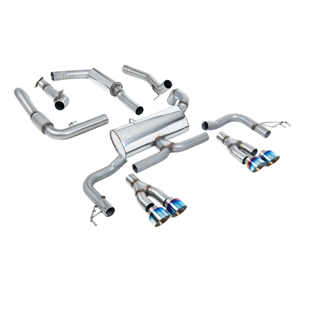 Milltek Cat Back Exhaust Honda / Acura Civic Type R FK2 Turbocharged 2.0 i-VTEC (LHD models only) 15-17 - Image 12