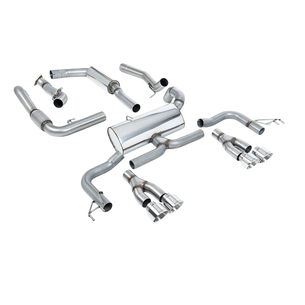 Milltek Cat Back Exhaust Honda / Acura Civic Type R FK2 Turbocharged 2.0 i-VTEC (LHD models only) 15-17 - Image 2