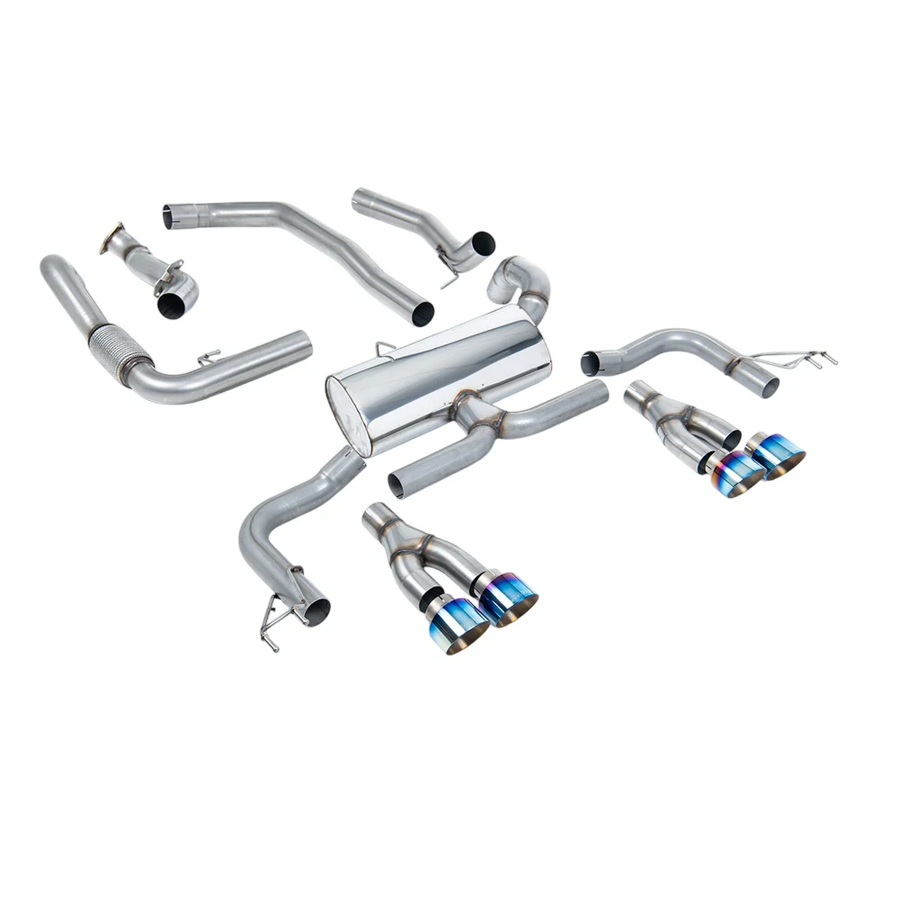 Milltek Cat Back Exhaust Honda / Acura Civic Type R FK2 Turbocharged 2.0 i-VTEC (LHD models only) 15-17 - Image 3