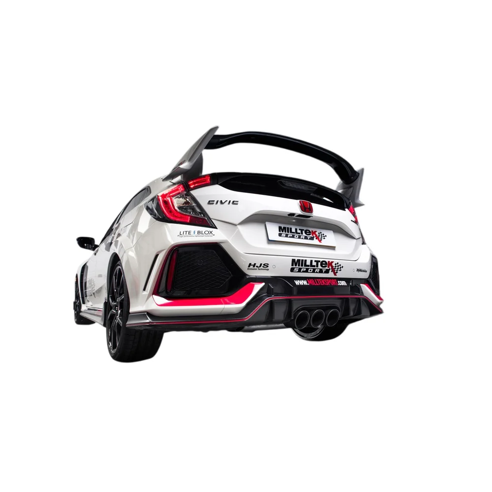 Milltek Cat Back Exhaust Honda / Acura Civic Type R FK8 2.0 i-VTEC (Both OPF/GPF and Non OPF/GPF Models) 17-22 - Image 13
