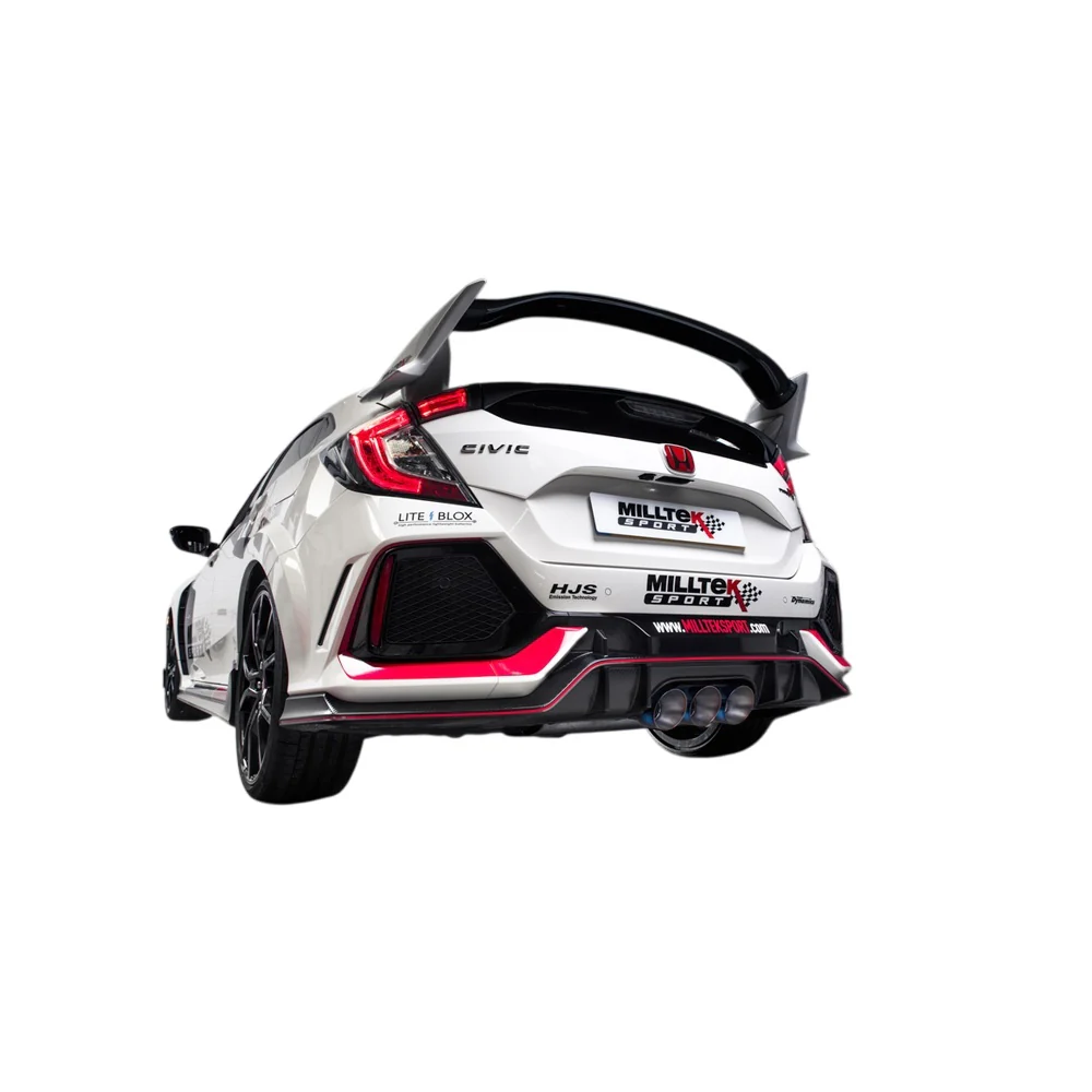 Milltek Cat Back Exhaust Honda / Acura Civic Type R FK8 2.0 i-VTEC (Both OPF/GPF and Non OPF/GPF Models) 17-22 - Image 4