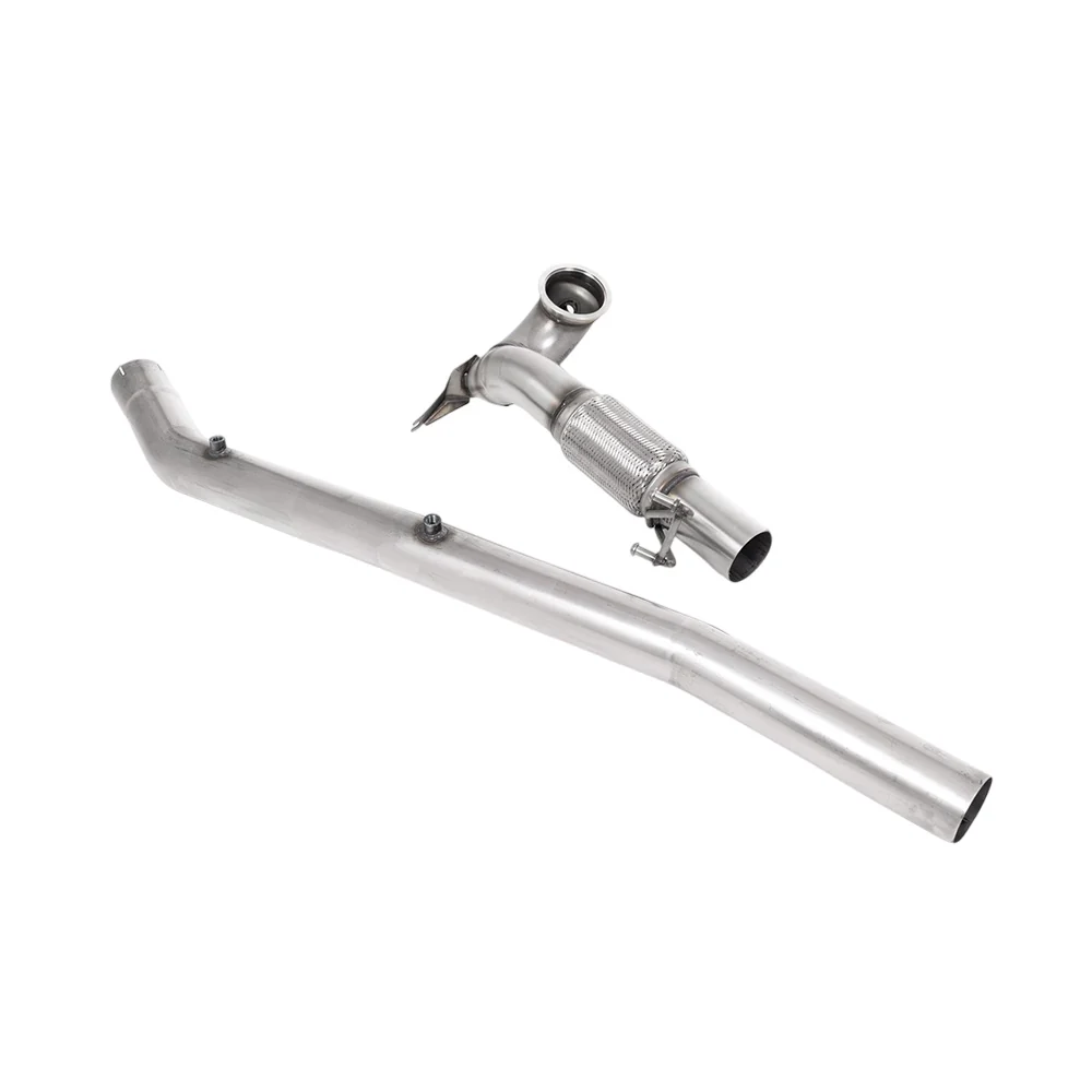 Milltek Large-bore Downpipe and De-cat Exhaust Audi S3 2.0 TFSi Quattro Saloon / Sedan 310PS 8Y (OPF/GPF Models Only) 20-25 - Image 2