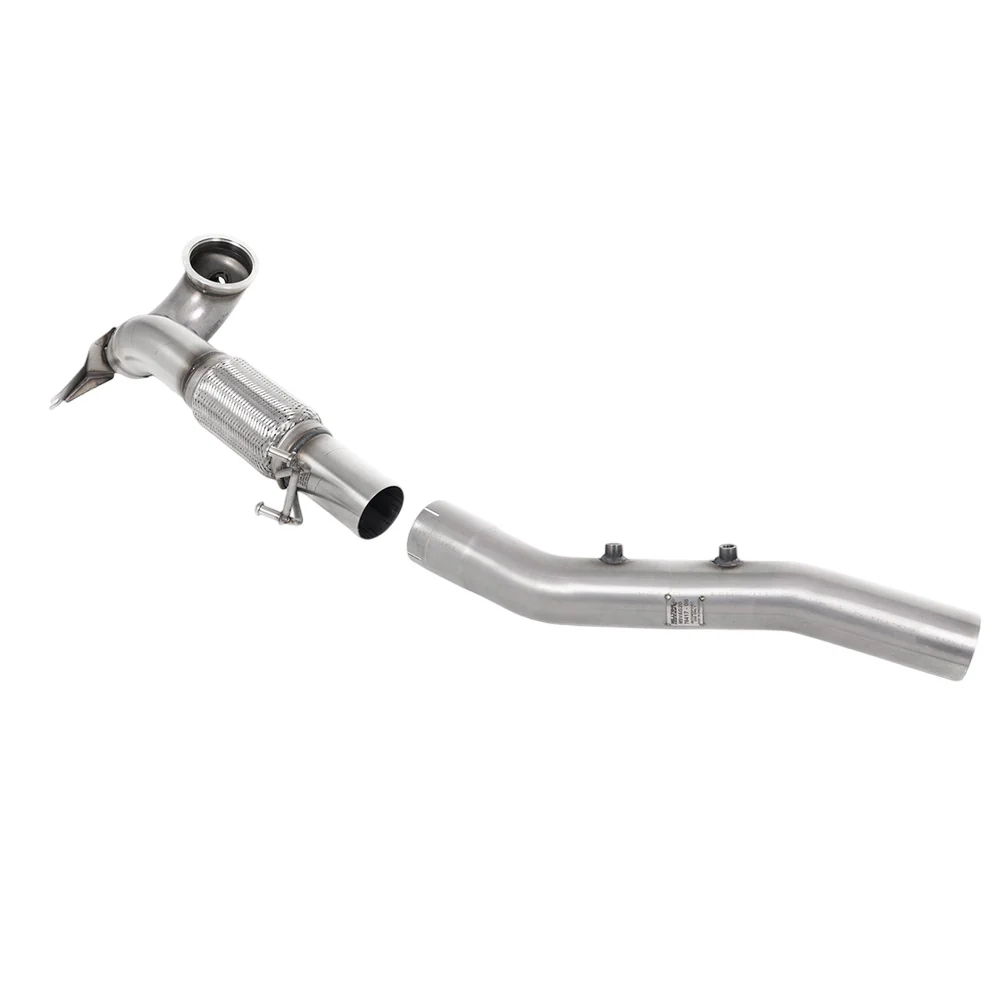Milltek Large-bore Downpipe and De-cat Exhaust Volkswagen Golf Mk8 GTi Clubsport (300ps OPF/GPF Equipped Models Only) 21-25 - Image 2
